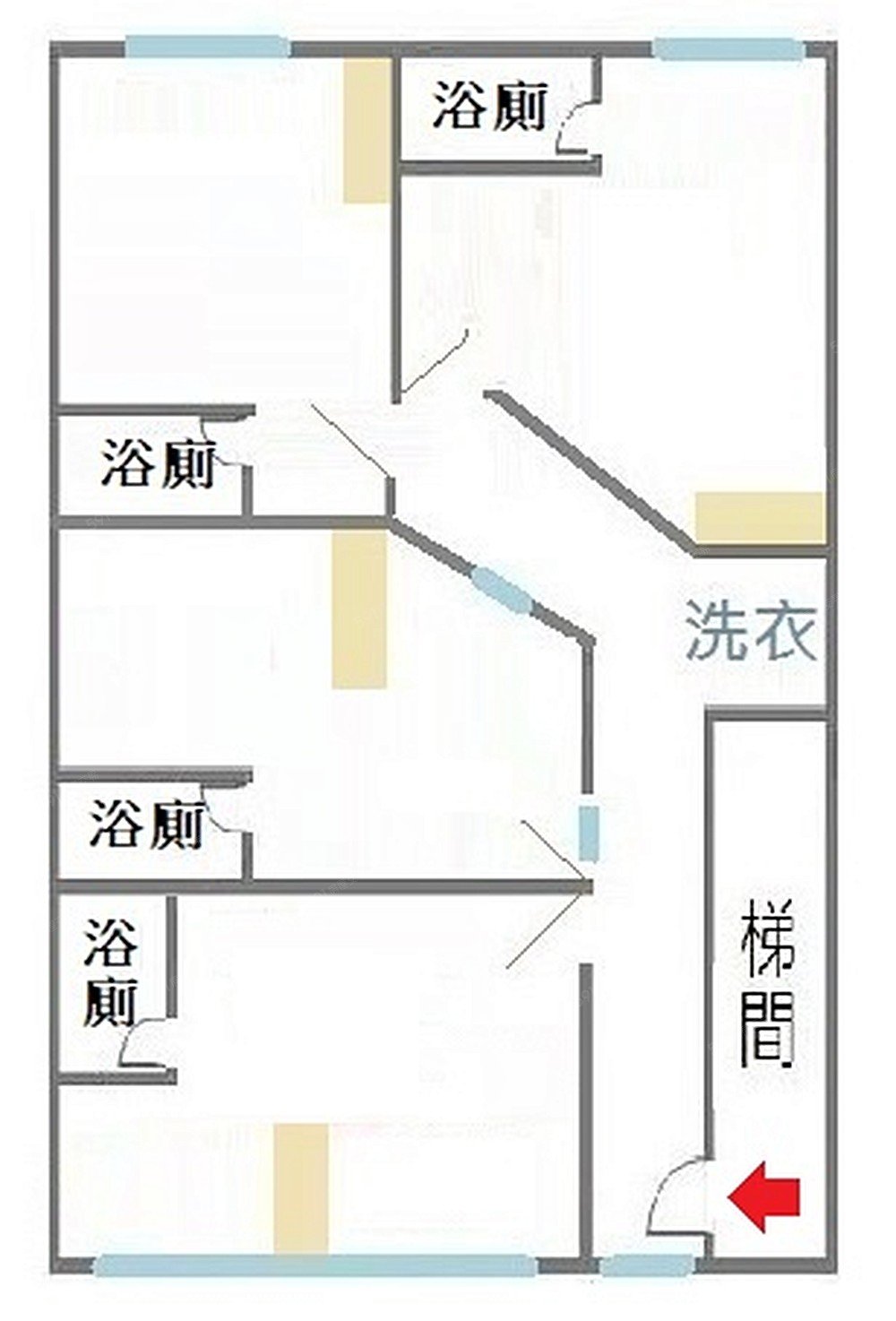 亞東醫院站🍎合宜住宅旁❤️收租方正三樓❤️穩定收租滿租,照片 19
